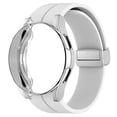 thumbnail image 1 of CIRUTVAL 20mm Band and Case Compatible with Samsung Galaxy Galaxy Watch 5 4 40mm 44mm/ Watch 4 classic 46mm 42mm Women Men / Smartwatch Sport Silicone Strap and watch cover (Without film), 1 of 7
