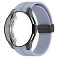 thumbnail image 1 of CIRUTVAL 20mm Band and Case Compatible with Samsung Galaxy Galaxy Watch 5 4 40mm 44mm/ Watch 4 classic 46mm 42mm Women Men / Smartwatch Sport Silicone Strap and watch cover (Without film), 1 of 7
