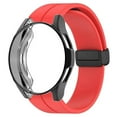 thumbnail image 1 of CIRUTVAL 20mm Band and Case Compatible with Samsung Galaxy Galaxy Watch 5 4 40mm 44mm/ Watch 4 classic 46mm 42mm Women Men / Smartwatch Sport Silicone Strap and watch cover (Without film), 1 of 7