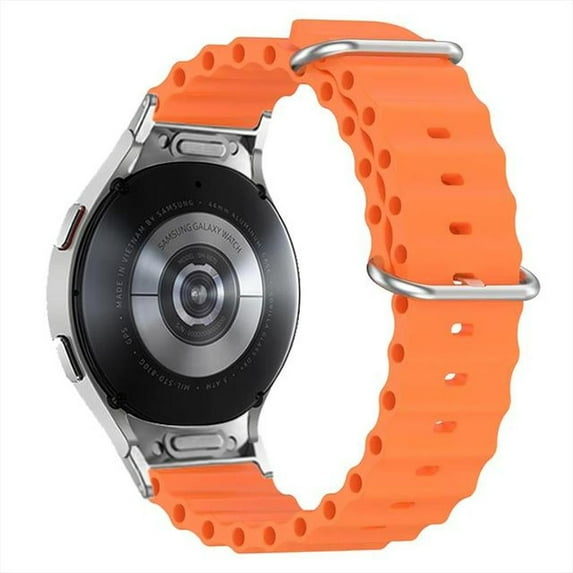 CIRUTVAL 20mm Strap No Gap Wristbands Silicoen Sport Bnad for Samsung Galaxy watch 6 40mm 44mm/ Galaxy 6 classic 43mm 47mm/Galaxy watch 5 4 40mm 44mm/ watch 5 pro 45mm/ watch 4 classic 42mm 46mm