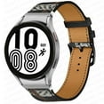 thumbnail image 1 of CIRUTVAL 20mm Watch Band,Compatible for Samsung Galaxy Watch 6 5 4 40mm 44mm/5 Pro 45mm/4 6 Classic 42mm 46mm 43mm 47mm No Gap Single Tour Bracelet Leather Strap Women Men, 1 of 13