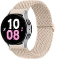 thumbnail image 1 of CIRUTVAL 22mm 20mm Nylon Braided Loop Wristbands Samsung Galaxy Watch 6 5 4 44mm 40mm/4 6 Classic 43mm 47mm 46mm 42mm/Galaxy Watch 5 Pro 45mm/Active 2, 22mm for Samsung galaxy watch 46mm watch 3 45mm, 1 of 12
