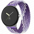 thumbnail image 1 of CIRUTVAL Braided Bands Solo Loop Compatible with Google Pixel Watch/Pixel Watch 2, Stretchy Nylon Elastic Straps for Google Pixel Watch Wristbands Women Men, 1 of 14