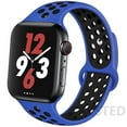 thumbnail image 1 of CIRUTVAL Compatible with Apple Watch Band iWatch Bands 49mm 45mm 44mm 42mm 41mm 40mm 38mm Women Men, Silicone Sport Bands for iWatch SE Sereis 9 8 7 6 5 4 3 2 1 Ultra, 1 of 14