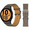 thumbnail image 1 of CIRUTVAL Compatible with Samsung Galaxy 6 5 4 40mm 44mm/ 4 Classic 42mm 46mm/ 6 Classic 43mm 47mm/ Galaxy Watch 5 Pro 45mm 20mm Band No Gap UP Leather Wristbands, 1 of 12