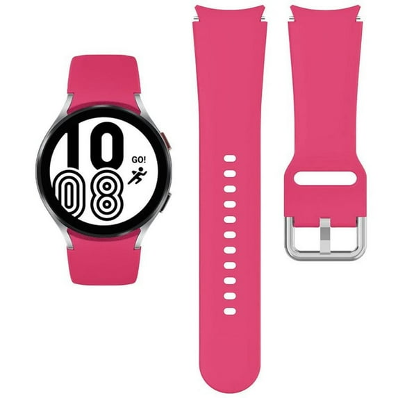 CIRUTVAL No Gap 20mm Band Compatible with Samsung Galaxy Watch 6 5 4 Band 40mm 44mm, Watch 5 Pro Band 45mm/Watch 4 6 Classic 42mm 46mm 43mm 47mm, 20mm Soft Silicone Sport Bands for Women Men