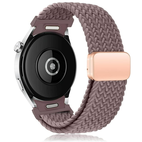 CIRUTVAL No Gap Braided 20mm Band for Samsung Galaxy Watch 6 5 4 Band 40mm 44mm Watch 5 Pro 45mm,20 mm Magnetic Woven strap for galaxy Watch 6 classic bands 43mm 47mm /4 classic 42mm 46mm Women men
