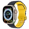 thumbnail image 1 of CIRUTVAL Ocean Silicone Bands Compatible with Apple Watch Band 49mm 45mm 44mm 42mm 41mm 40mm 38mm, Breathable Sport Strap Adjustable Wristband for iWatch Ultra Series 9/8/7/SE/6/5/4/3/2/1 Women Men, 1 of 12