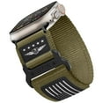thumbnail image 1 of CIRUTVAL Rugged Nylon Compatible with Apple Watch Band iWatch Band 49mm 45mm 44mm 42mm Men Women,Soft Woven Adjustable Stars-Stripes Flag Wristbands for iWatch Series 9 8 7 SE 6 5 4 3 2 1 Band, 1 of 12