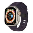 thumbnail image 1 of CIRUTVAL Silicone Sport Bands Compatible with Apple Watch Bands iwatch Bands Ultra 49mm 45mm 44mm 40mm 41mm 38mm 42mm Women Men, Adjustable Sport Wristbands for iWatch Series 9 8 7 SE 6 5 4 3 2 1, 1 of 12