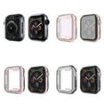 thumbnail image 1 of CIRUTVAL Soft Case Compatible with Apple watch Series 9 8 7 45mm 41mm/ 6 5 4 SE SE2 42mm 40mm / 3 2 1 40mm 38mm Case Cover Soft TPU Screen Protector Shell Protector Bumper for iWatch Sereies, 1 of 10