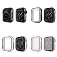 thumbnail image 1 of CIRUTVAL Soft Case Compatible with Apple watch Series 9 8 7 45mm 41mm/ 6 5 4 SE SE2 42mm 40mm / 3 2 1 40mm 38mm Case Cover Soft TPU Screen Protector Shell Protector Bumper for iWatch Sereies, 1 of 10