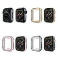 thumbnail image 1 of CIRUTVAL Soft Case Compatible with Apple watch Series 9 8 7 45mm 41mm/ 6 5 4 SE SE2 42mm 40mm / 3 2 1 40mm 38mm Case Cover Soft TPU Screen Protector Shell Protector Bumper for iWatch Sereies, 1 of 10