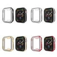 thumbnail image 1 of CIRUTVAL Soft Case Compatible with Apple watch Series 9 8 7 45mm 41mm/ 6 5 4 SE SE2 42mm 40mm / 3 2 1 40mm 38mm Case Cover Soft TPU Screen Protector Shell Protector Bumper for iWatch Sereies, 1 of 10