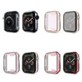 thumbnail image 1 of CIRUTVAL Soft Case Compatible with Apple watch Series 9 8 7 45mm 41mm/ 6 5 4 SE SE2 42mm 40mm / 3 2 1 40mm 38mm Case Cover Soft TPU Screen Protector Shell Protector Bumper for iWatch Sereies, 1 of 10