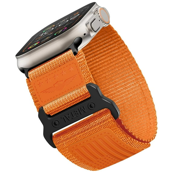 CIRUTVAL Trail Loop Band Compatible with Apple Watch Band iWatch Band 49mm 45mm 44mm 42mm Men Women, Adjustable Sport Loop Nylon Wristbands for iWatch Series 9 8 7 SE 6 5 4 3 2 1 Band