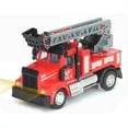 thumbnail image 1 of 2.4G 1:64 scale RC fire Truck with lights and sound, 1 of 9