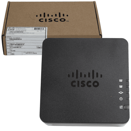 Cisco ATA192-3PW-K9 Multiplatform Analog Telephone Adapter ATA 192 , 2-Port VoIP Gateway