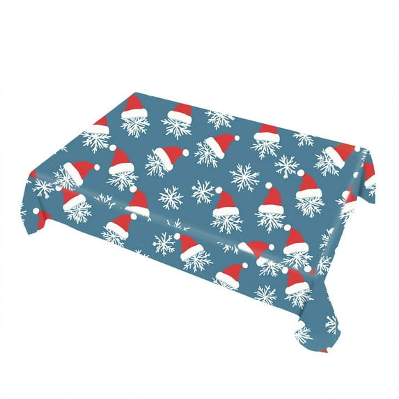CISIL Christmas Tablecloth Rectangular Straight Edge Tablecloth