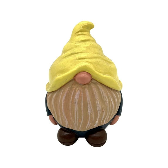 CISIL Mischievous Garden Gnome Statue Decorations And Decorations - Fun Garden Gnome For Outdoor Or Home Decor