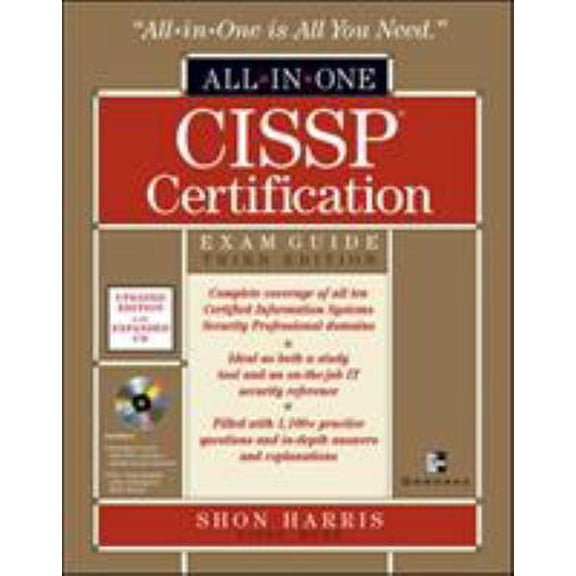 Pre-Owned CISSP All-In-One Exam Guide [With CDROM] (Hardcover) 0072257121 9780072257120