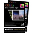 thumbnail image 1 of CISinks 200 Sheets A4 8.3" x 11.7" Inch 100gsm Thick Sublimation Inkjet Heat Transfer Paper, 1 of 4