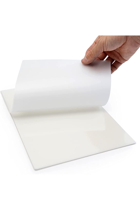 CISinks Hot / Cold Peel DTF Film 30 Sheets A4 8.25" x 11.75" PET Heat Transfer Paper for DIY Direct Print PreTreat Universal Waterproof Transparency on T-Shirts, for Printing Textile