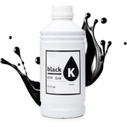 CISinks Premium DTF Ink Bottle Refill Set 1000ML- Direct to Film Heat Transfer Printing, Conversion Kit, Compatible w/ DTF Film-Black