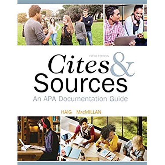 Pre-Owned CITES AND SOURCES: AN APA DOCUMENTATION GUIDE Paperback