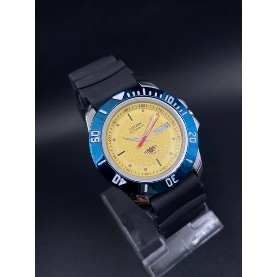 CITIZEN AUTOMATIC DAY&DATE MEN WRIST WATCH EXCELLENT CONDITION