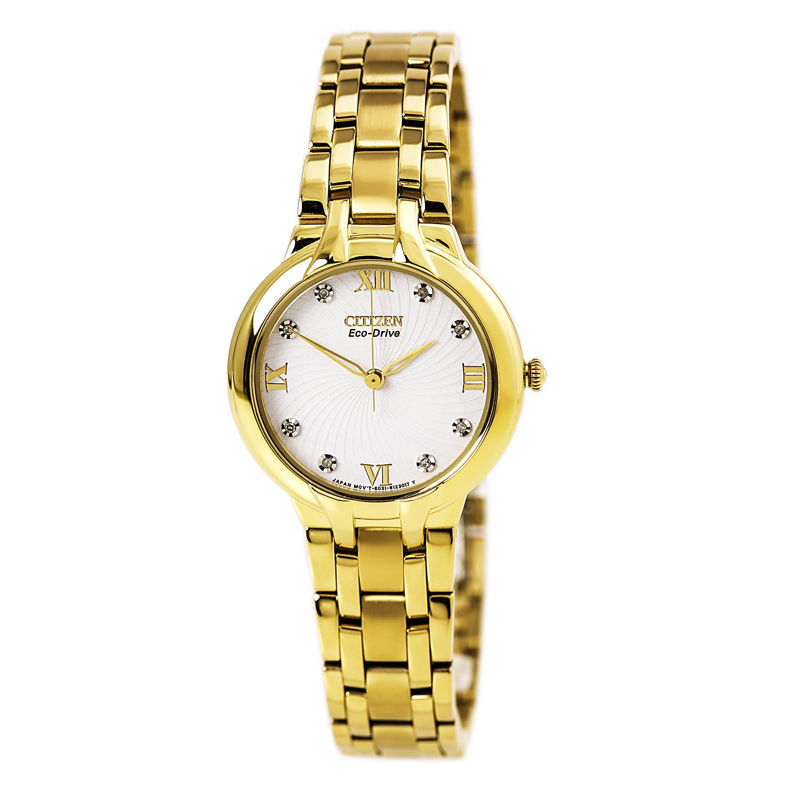 大特価放出！ CITIZEN Steel Stainless Tone Gold Eco-Drive Bella Women's その他