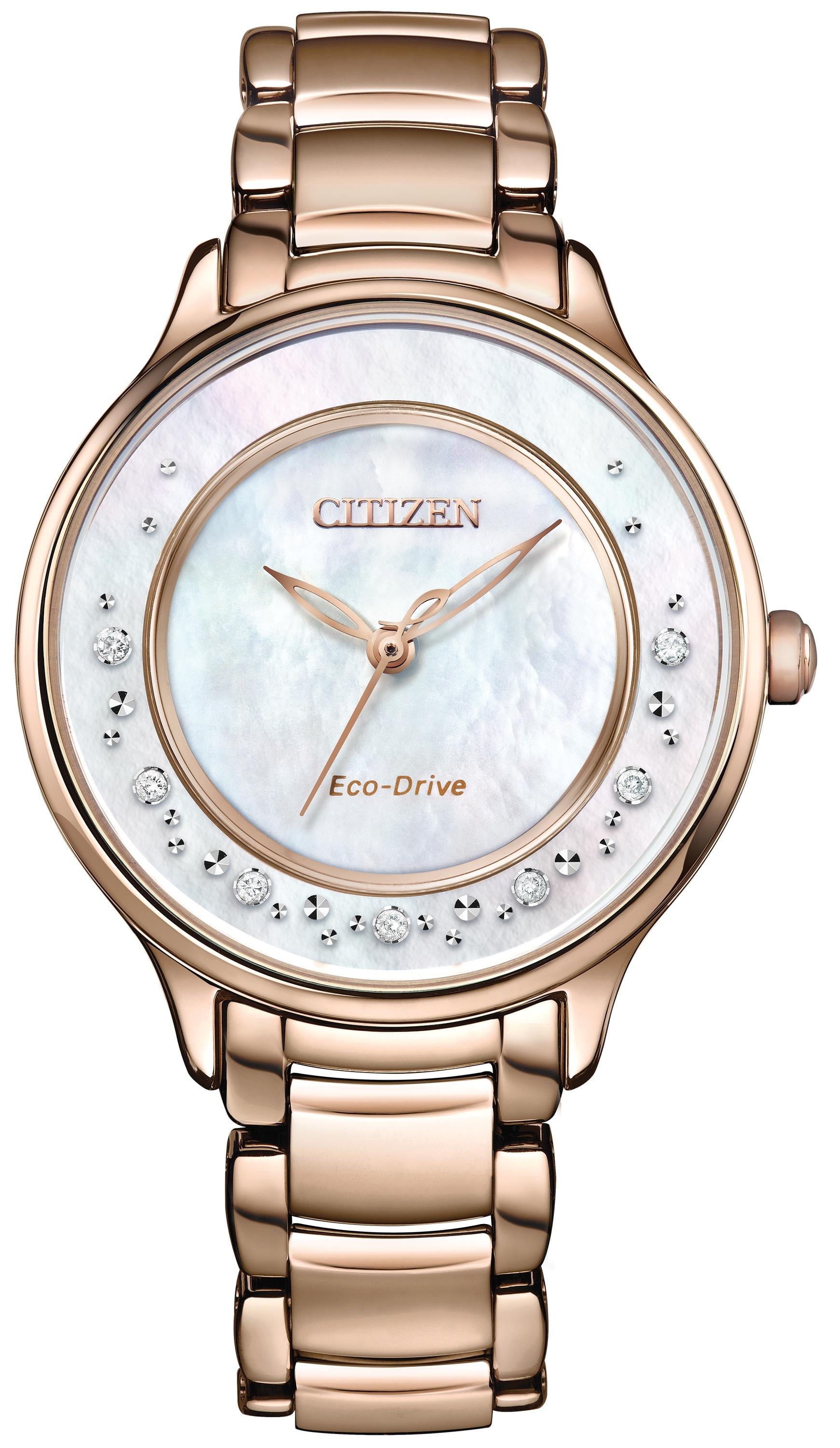 CITIZEN Women's Eco-Drive Circle of Time Watch EM0382-86D
