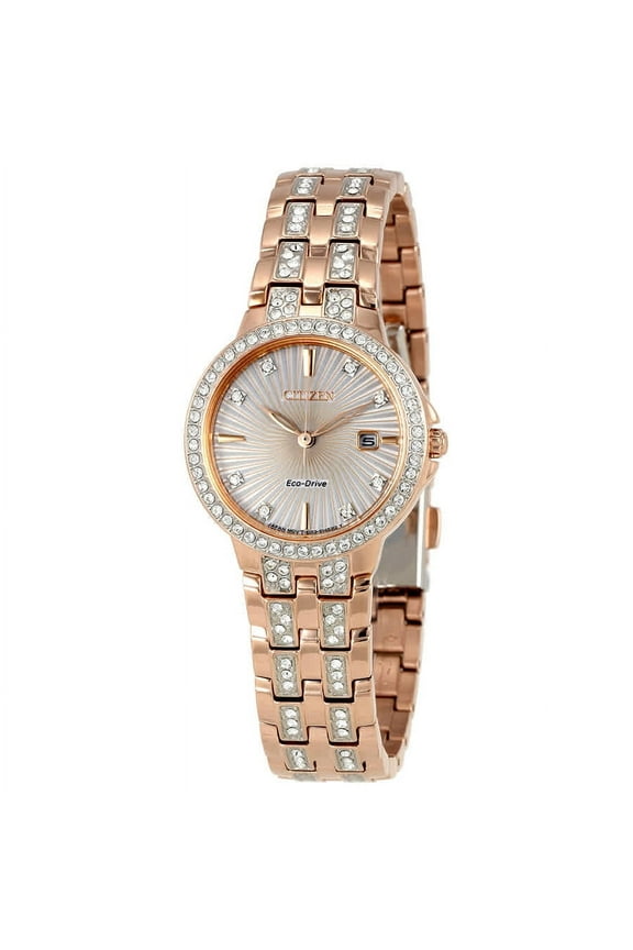 Women's Silhouette' Quartz Stainless Steel Casual Watch (Model: EW2348-56A)