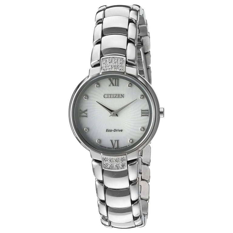 ?Citizen Diamond Silver Tone Women\'s Watch Amazon.com: Citizen Women main image 2