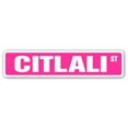 thumbnail image 1 of CITLALI Street Sign Childrens Name Room Sign | Indoor/Outdoor |  24" Wide, 1 of 5