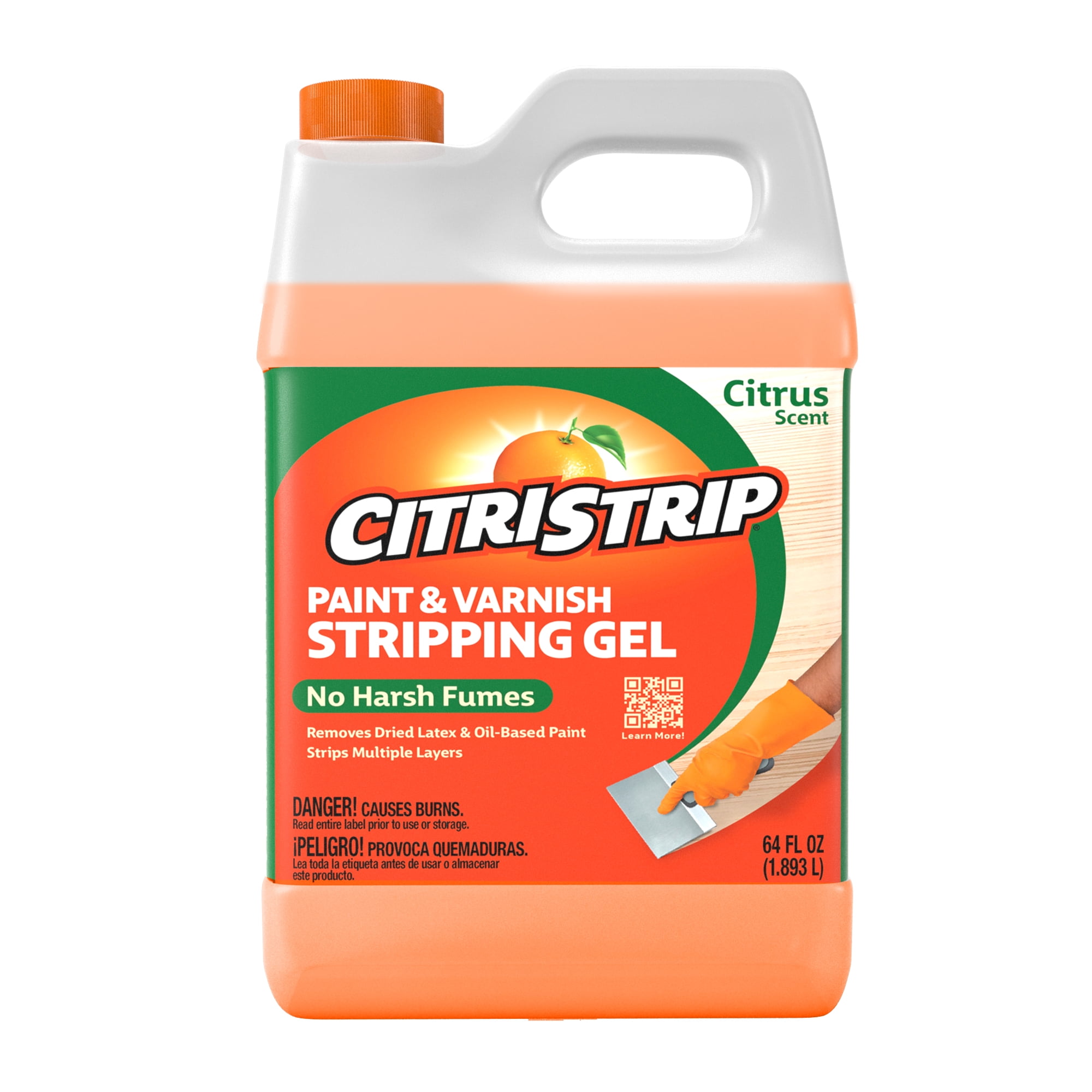 CITRISTRIP® Paint & Varnish Stripper/Remover Gel, Effective on Wood