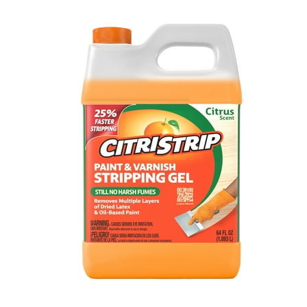 CITRISTRIP® Paint & Varnish Stripping Gel, 64 Oz.