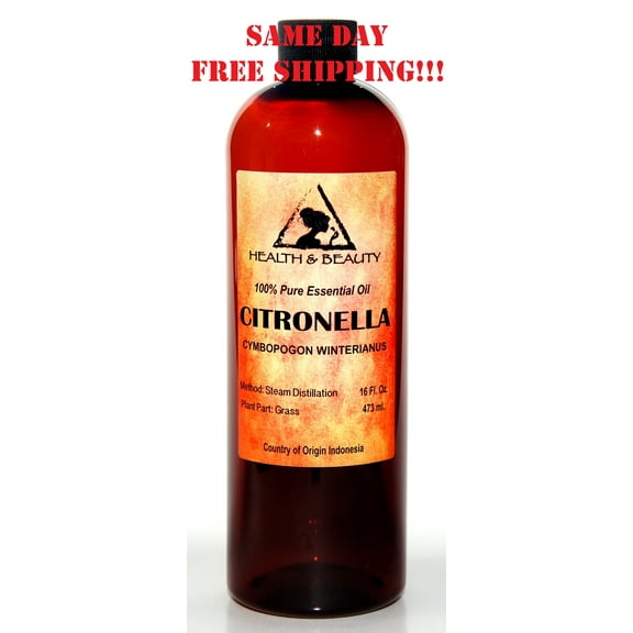 CITRONELLA ESSENTIAL OIL AROMATHERAPY 100% PURE NATURAL 32 OZ