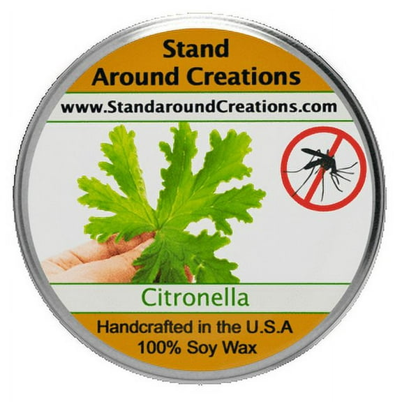 CITRONELLA TUREEN 3-OZ. ALL NATURAL SOY CANDLE