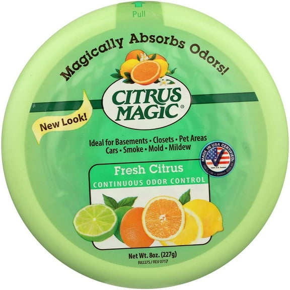 Citrus Magic Solid Air Freshener - Citrus Scent - 8 oz