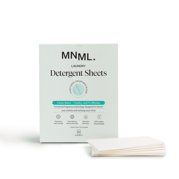 MNML CITRUS BURST Laundry Detergent Sheets (60pk)
