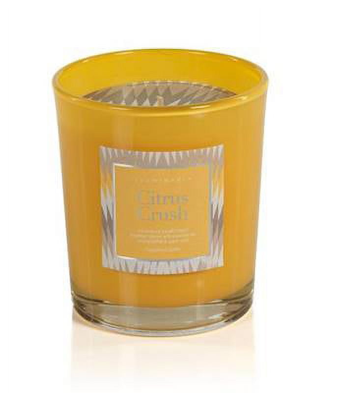 CITRUS CRUSH Zodax Illuminaria Bright Jar Candle 12 Ounce