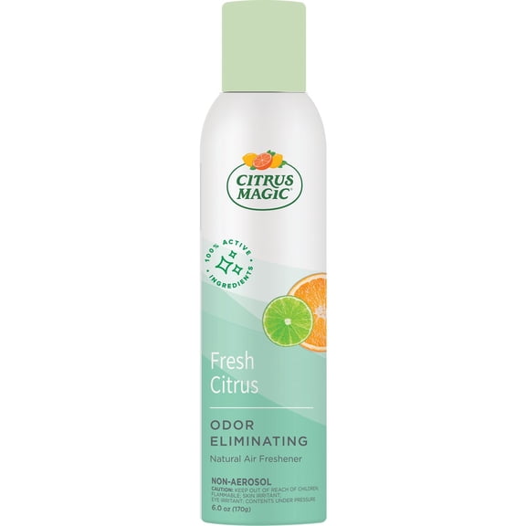 Trewax Air Freshener Spray Tropical Citrus Blend - Odor Eliminating - 7 oz