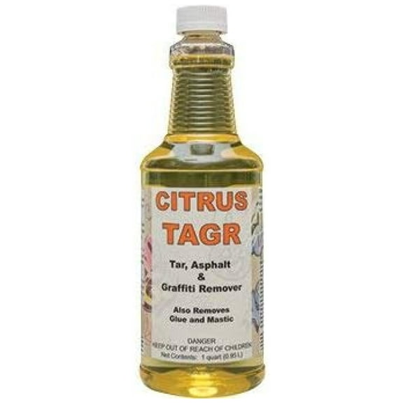 -CITRUS TAGR (Tar,Asphalt, & Graffiti) REMOVER- D-Limonene Citrus Orange Cleaner, Degreaser & Deodorizer- 32 oz