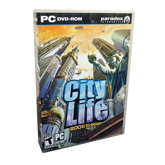 CITY LIFE 2008 (PC Sim Game) Build the City of Your Dreams - Be Your Own Builder