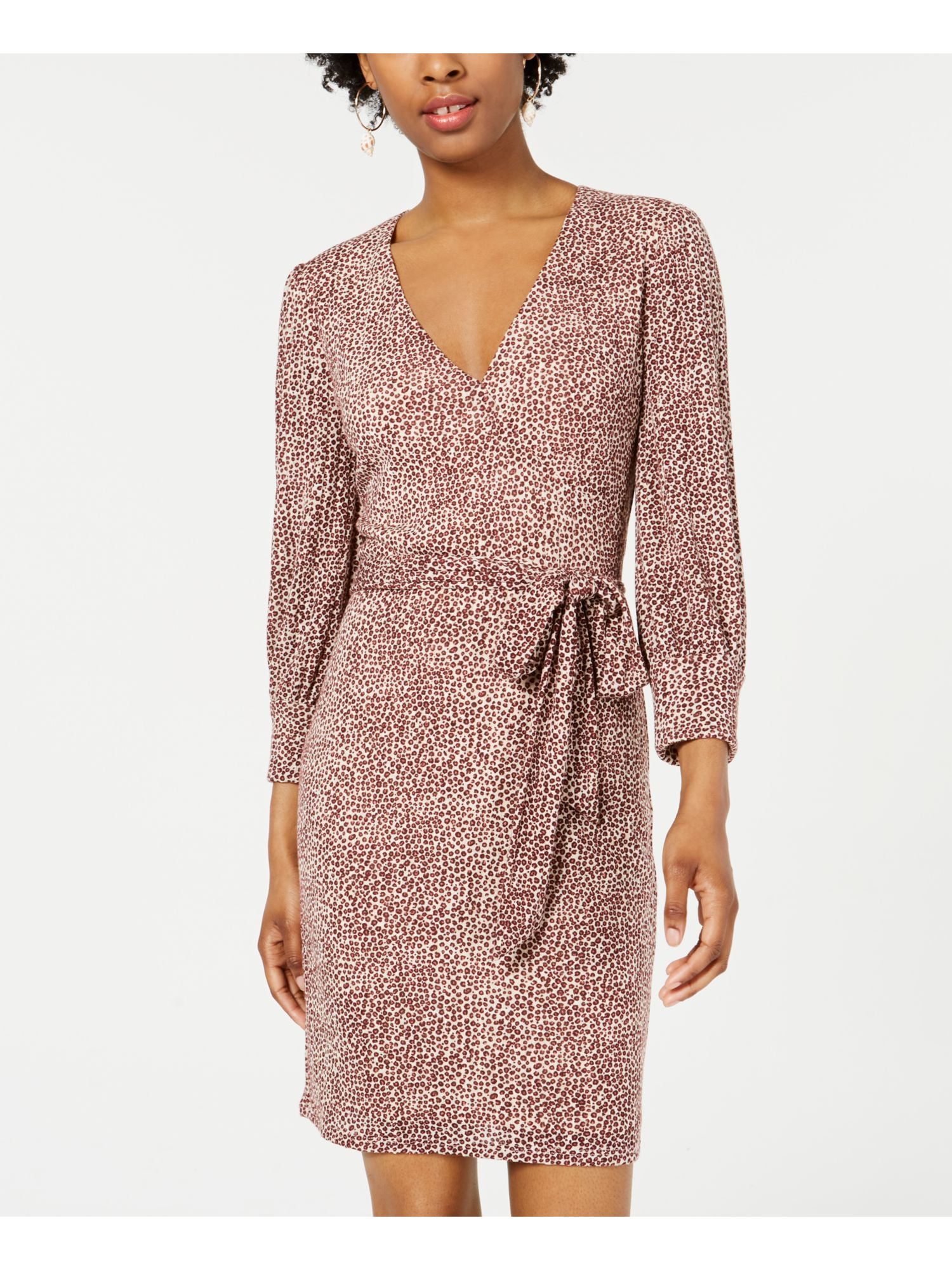 beige animal print dress Nicola - Dressoir - Beige