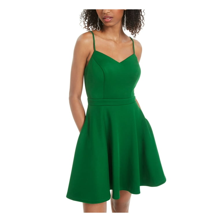 Spaghetti strap flare dress 2025