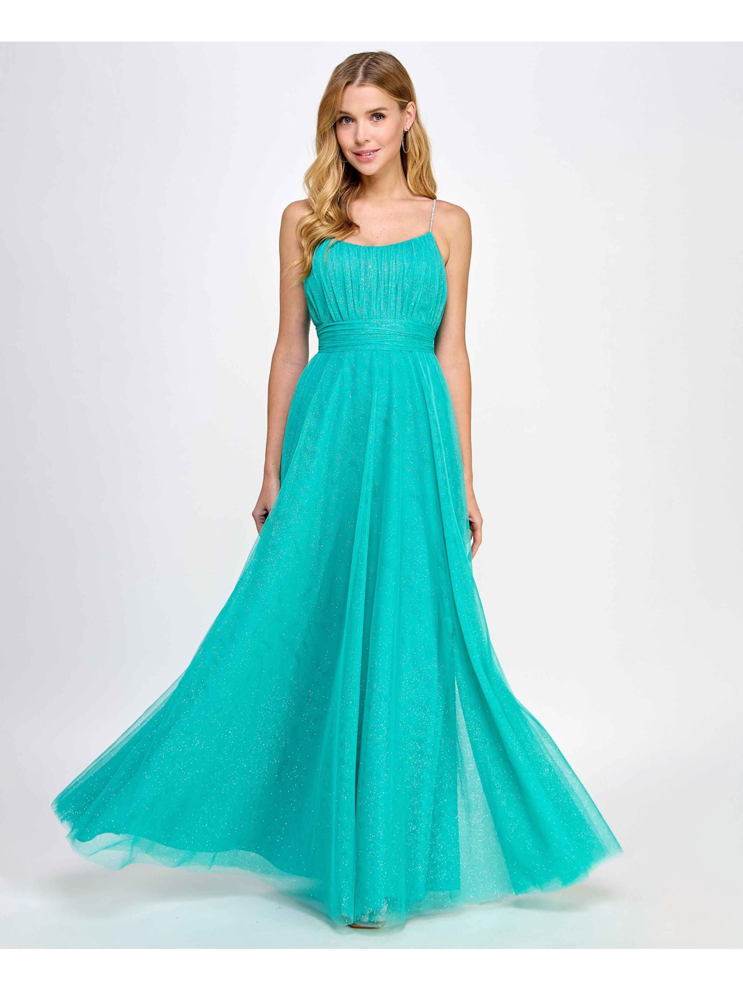 green dress with diamond straps Stylish Green Satin Sparkly Rhinestone Sweetheart Cocktail Dress