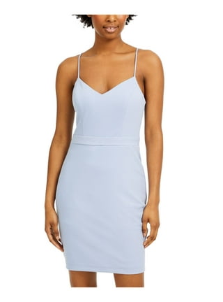 Dress Light Blue Spaghetti Straps