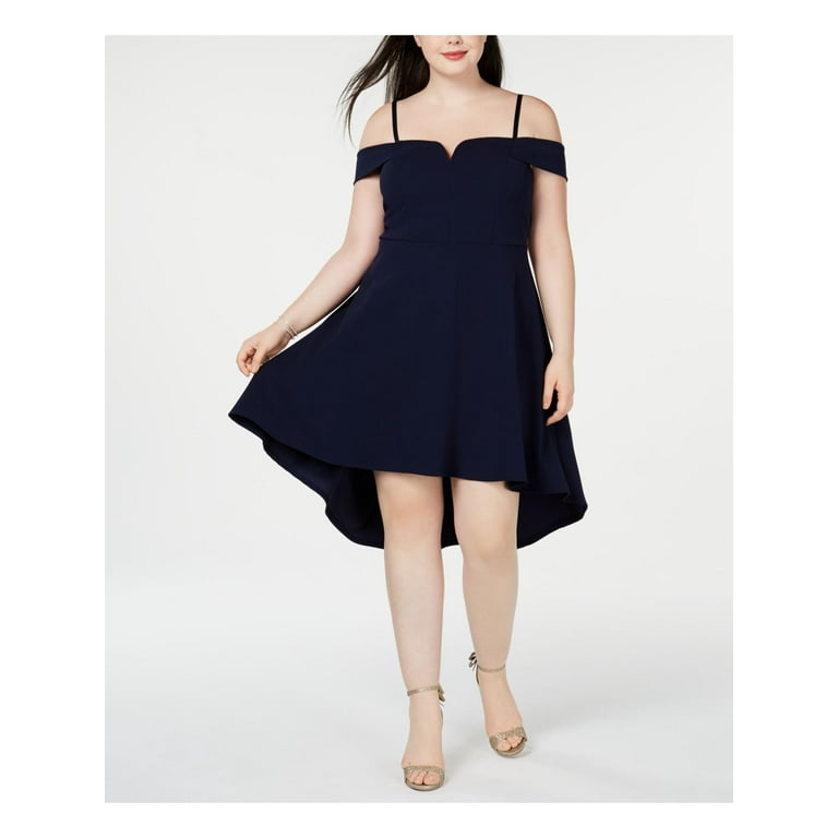 Cold shoulder fit and flare dress 2025
